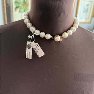 Classic White Pearl Necklace